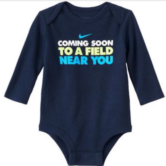 2 Baby Boy Nike Onesies